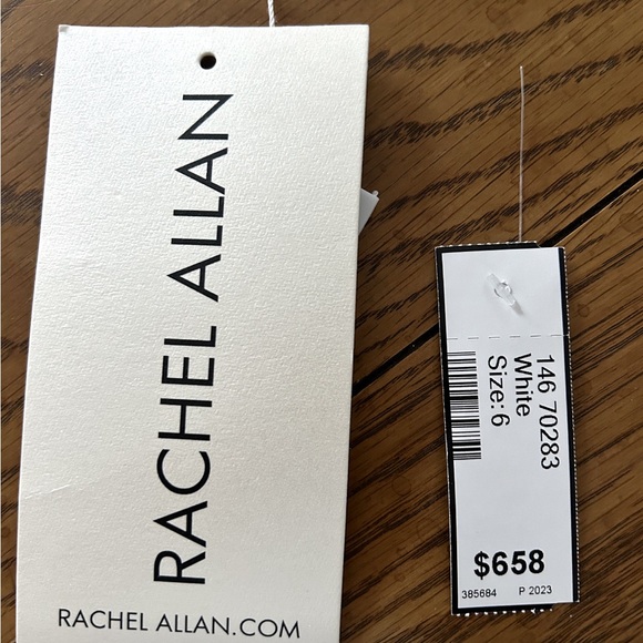 Rachel Allan like new , worn for 3 hours formal ,prom, size 6 , clean - Picture 7 of 7